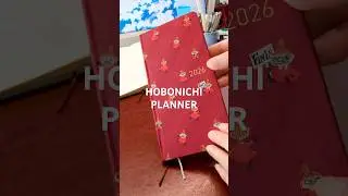 Setting up my #hobonichi for 2026 #hobonichiweeks #journal #journaling #stationary #planner