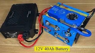 how to make home solar battery backup 12v 40Ah Battery - SAVE Thousands, inverter 12v