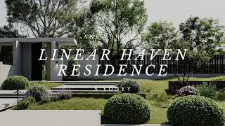 Sydney North｜A Linear Garden That Breathes, on a Sloping Land