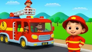 Wheels On The Fire Truck + Monster In The Dark + Boo Boo Song +More Nursery Rhymes & Kids Songs 