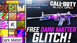 *February 2020* Cod Bo3 - Dark Matter Camo Glitch