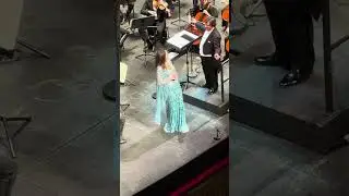 Nadine Sierra Sempre Libera at the Gran Teatre del Liceu in Barcelona. 