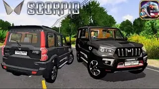 💥🎀🔥 MAHINDRA SCORPIO S11 CLASSIC POLICE CAR MOD FOR BUSSID V4.0.3 || Bus simulator indonesia mod