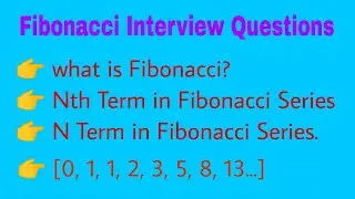 Fibonacci Interview Questions| All Type of Questions on Fibonacci Series #python (Telugu)
