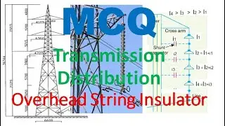 Power System | Transmission & Distribution | String Efficiency | suspended disc | Guard ring |SSC JE