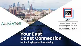 Join Us for Alligator Automations at Pack Expo East 2024