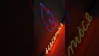 fire symbol neon sign #neonlights #neonled