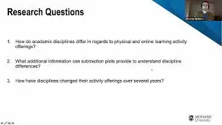 Presentation B13-P3: Disciplinary Differences in Blended Learning Design: A Network Analytic Study