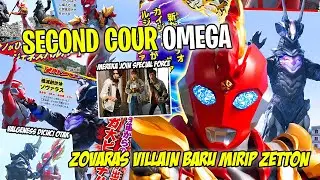 ZOVARAS RIVAL OMEGA ? PUNYA HUMAN FORM & BISA CUCI OTAK KAIJU ? - Bahas Info Terbaru Ultraman Omega