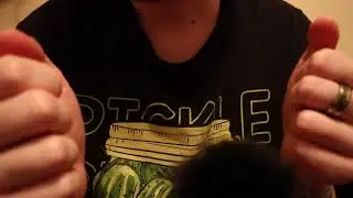 ASMR Hand Sounds and Visual Triggers (with pickle shirt)