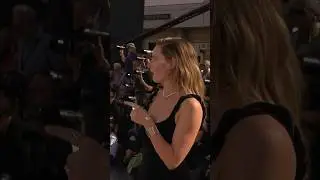 Pom Steals Rebecca&rsquo;s Thunder 😂. MI7 Rome World Premiere. #pomklementieff #rebeccaferguson