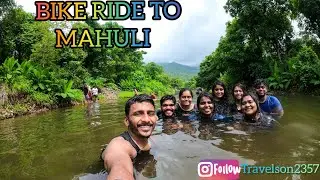 HIDDEN PLACE | BIKE RIDE NEAR MUMBAI | MAHULI #waterfalls #bikeride #weekendplace #traveller