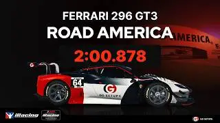 iRacing | Ferrari 296 GT3 - Road America - IMSA - 2026 S1 Week 9 | Hotlap
