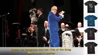 GET A FREE T-SHIRT. Name the song and the composer!