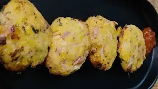 Air Fryer Sweet Corn Cutlet Recipe #lunchboxidea #cutlet #sweetcornrecipe