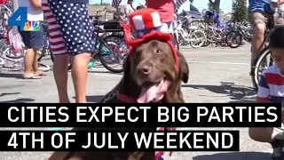 Cities Expect Big Parties for July 4 Weekend | NBCLA