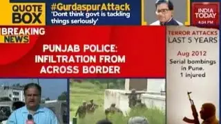 Punjab Terror Attack: Terrorists Infiltrated From Across Border