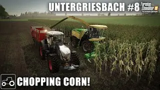 Chopping Corn For Silage & Joining Fields, Untergriesbach #8 Farming Simulator 19 Timelapse