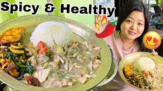 Cooking best Manipuri Eromba🥰/grocery from Manipuri market Guwahati