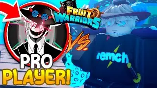 TESTEI a RUMBLE vs UM PRO PLAYER DE FRUIT WARRIORS!