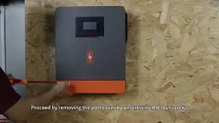 PowMr 3.6KW Hybrid Solar Inverter 24V DC to 110/120V AC With 120A