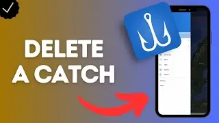 How to Delete a Catch in Fishing Points App (remove a logged fish entry from your catch history)