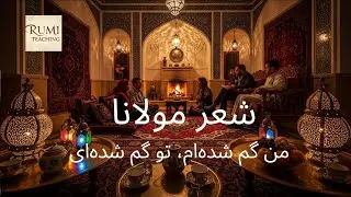 Rumi Poem: I Am Lost, You Are Lost. شب شعر مولانا | من گم شده‌ام، تو گم شده‌ای