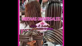 Mechas Universales, Definidas y Marcadas  paso a paso