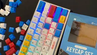 Ganti keycaps &ldquo;gundam unicorn japanese PBT dye sub by press play&rdquo;