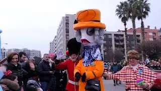 Antroxu Gijon 2023,desfile de Carnaval