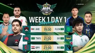 2025 MPL MENA Season 8 Regular Season Week 1 Day 1