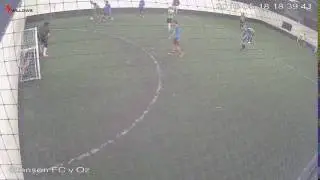 91550 Arena3G Willows Sports Centre Cam8 Stenson FC v Oz Cabs Arena3G Willows Sports Centre Cam8 St