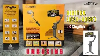 Digitek (DSG-009F) 3 Axis Foldabe Smartphone Gimbal||Built in Extandable Telescopic (10K) #unboxing