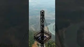 Touching the Clouds - The Massive Radio Antenna Tower #massive #tallantena #antenatower #radiotower