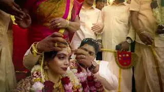 A celebration of love and togetherness❤️Presenting the beautiful wedding highlight of RUBIKA& AKILAN
