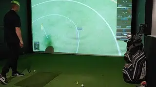 A  skills Test in GS Pro Golf simulator.