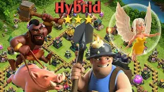 Th14 Hybrid attack is still strong. #clashofclans #coc #th14legendattack #th14hybridattack