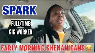 Life After 40 | Full Time Gig Worker | Running Errands | Cleaning | Waiting On Spark Orders