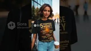 Cross kick Studio Films 5 purpose Money T shirt