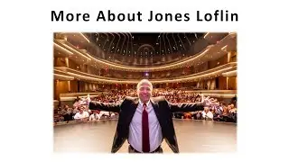 Speaker, Author and Coach Jones Loflin