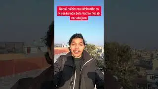 Nepali politics ma siddhantha ra vision ko ladai bata matra chunab ma vote jaos#vision #ideology