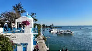 Santorini of Vietnam | Raw Walk with Natural Sound | Son Tra Marina Da Nang | 4K