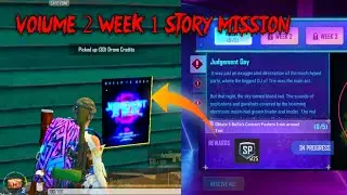 Easy Way to Complete Volume 2 Week 1 Story Mission | Pubg New State