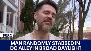 Victim shares terrifying details of 'random' Northwest alley stabbing