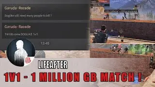 【LifeAfter 1v1 KSG】 1 million Goldbars bet !