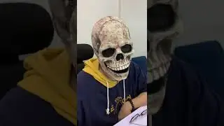 2021 Halloween Horrible Mask Skull Skeleton Cosplay Latex Helmet