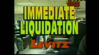 Levitz (furniture store) commercial, December 2000 - 
