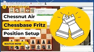 Chessnut Air Chessbase Fritz (driver info) and position setup