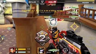 Crisis Action: Gameplay Dark Knight M36 | 20 killed UP !