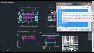 Quick View All AutoCAD Layers